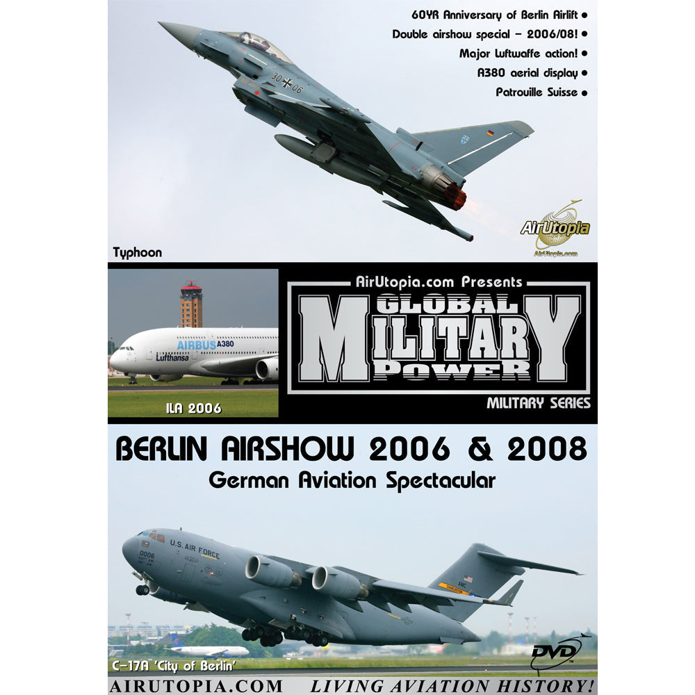 Berlin Air Show 2006 & 2008 DVD