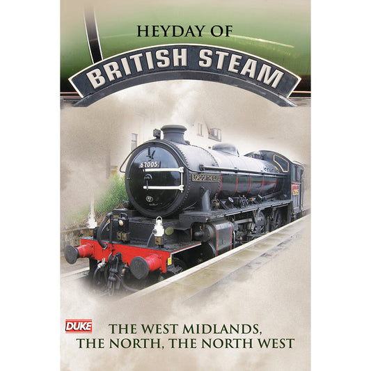 Heyday of British Steam - West Midlands/North DVD